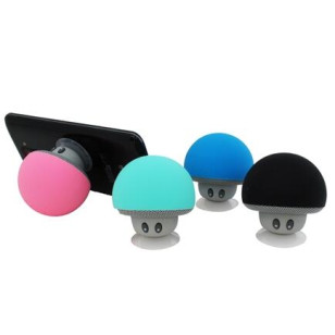 小蘑菇藍牙音箱+吸盤手機支架 -2H-POH-00007